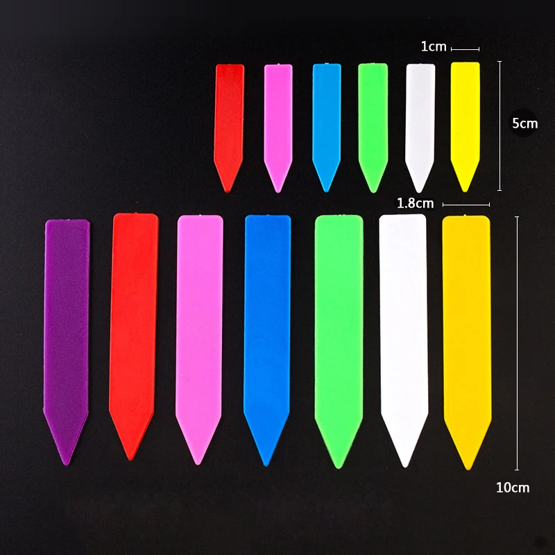 50Pcs/Lot Garden Plant Labels Plastic Tags Nursery Markers Flower Pots Seedling Labels Tray Mark Tools Candy Color Reusable
50Pcs/Lot Garden Plant Labels Plastic Tags Nursery Markers Flower Pots Seedling Labels Tray Mark Tools Candy Color Reusable