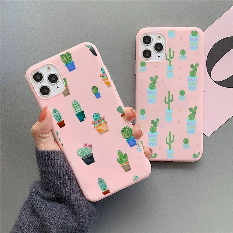 Green plant Cactus pattern Phone Case Candy Color for iPhone 6 7 8 11 12 13 s mini pro X XS XR MAX Plus
Green plant Cactus pattern Phone Case Candy Color for iPhone 6 7 8 11 12 13 s mini pro X XS XR MAX Plus