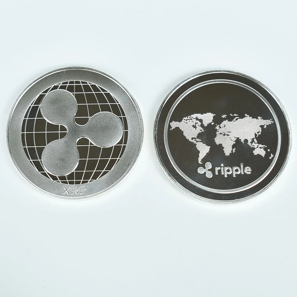 Gold Plated Coins Ripple XRP Metal Coins Cryptocurrency Collection Gift with Coin Display Case
Gold Plated Coins Ripple XRP Metal Coins Cryptocurrency Collection Gift with Coin Display Case