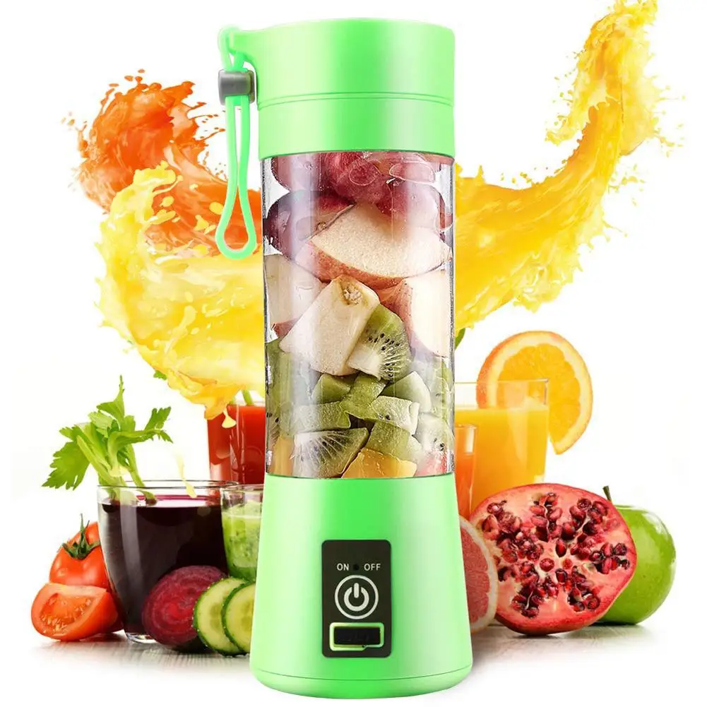 4 Blades Portable Blender Electric Blender USB Rechargeable 500ml Juicer Cup Extractor Fruit Smoothie Maker Cup Bottle and Cover
4 Blades Portable Blender Electric Blender USB Rechargeable 500ml Juicer Cup Extractor Fruit Smoothie Maker Cup Bottle and Cover