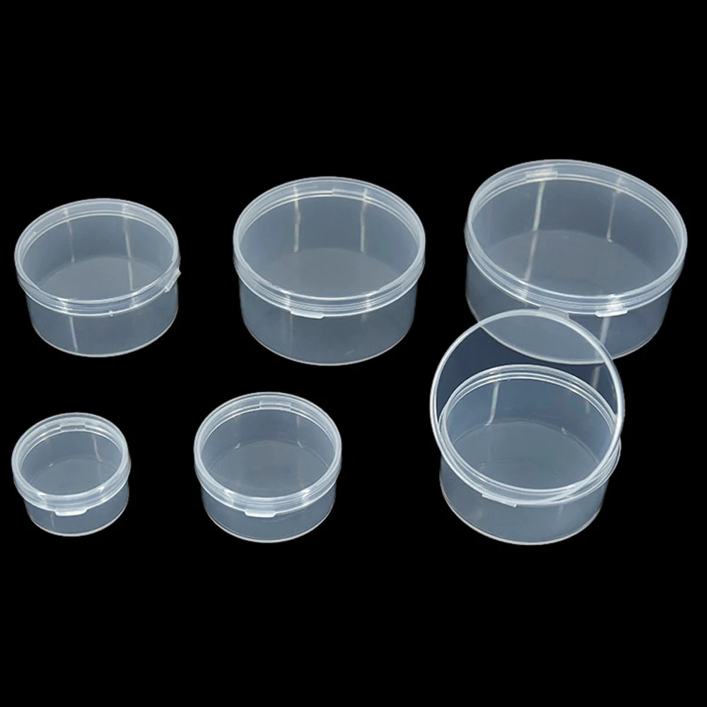 Round Clear Small Plastic Box Home Organizer Jewelry Beads Multipurpos Storage Boxes Container 35mm-90mm
Round Clear Small Plastic Box Home Organizer Jewelry Beads Multipurpos Storage Boxes Container 35mm-90mm