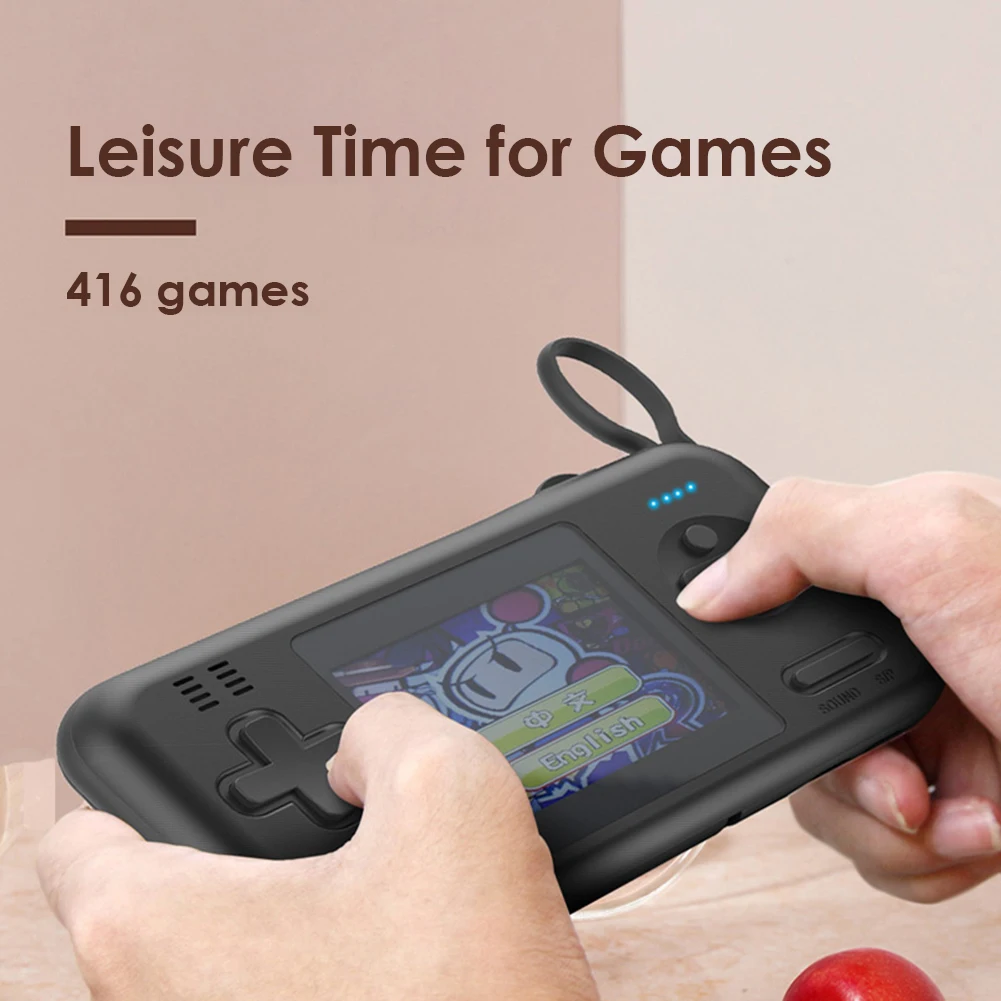 Handheld Retro Game Console with 8000mAh Power Bank Portable Mini Handheld Player Buil-in 416 Classic Games 2.8 Inch Player
Handheld Retro Game Console with 8000mAh Power Bank Portable Mini Handheld Player Buil-in 416 Classic Games 2.8 Inch Player
