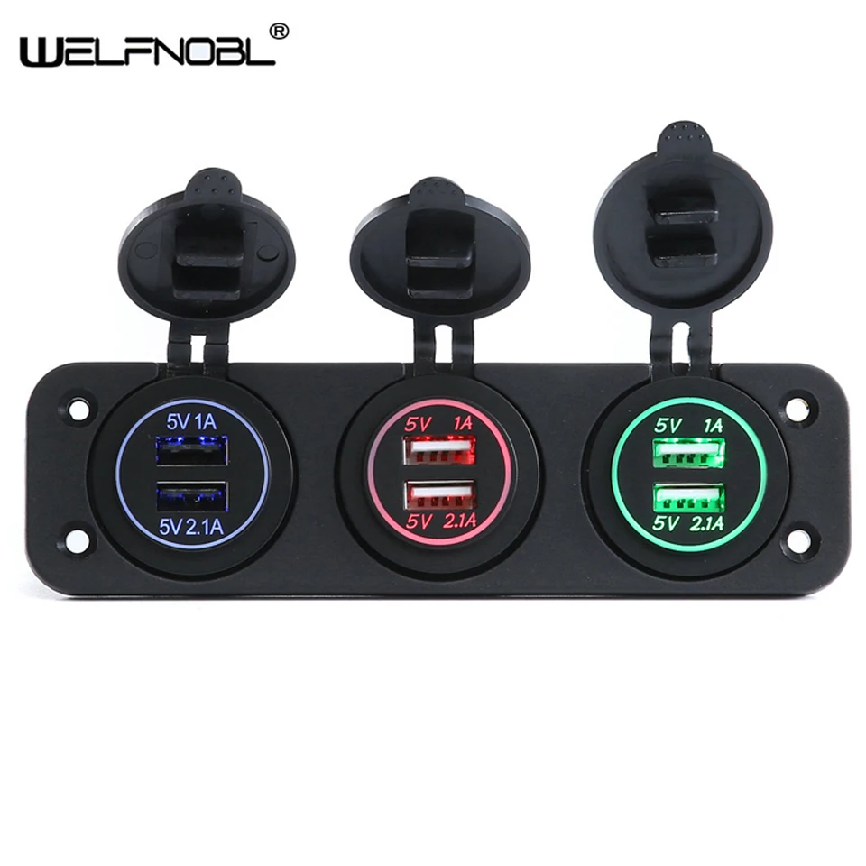 Автомобильное зарядное устройство с двумя USB-портами, 5 В, 3,1 А
Автомобильное зарядное устройство с двумя USB-портами, 5 В, 3,1 А