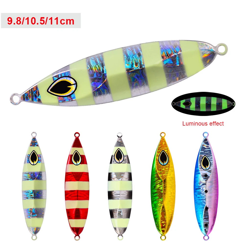 Fishing Lure Hard Bait Luminous Spoon Metal Jig Artificial Casting Jigging Bait Spoon Saltwater Bass Fishing Bait Fishing Parts
Fishing Lure Hard Bait Luminous Spoon Metal Jig Artificial Casting Jigging Bait Spoon Saltwater Bass Fishing Bait Fishing Parts