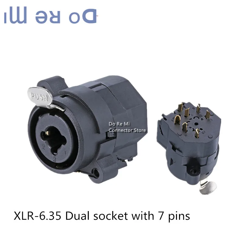 1 шт. XLR-6.35 два назначения гнездо карты 6,5 многоцелевой 7pin блок Canon 6,35 Комбинации Джек аудио два назначения блок
1 шт. XLR-6.35 два назначения гнездо карты 6,5 многоцелевой 7pin блок Canon 6,35 Комбинации Джек аудио два назначения блок