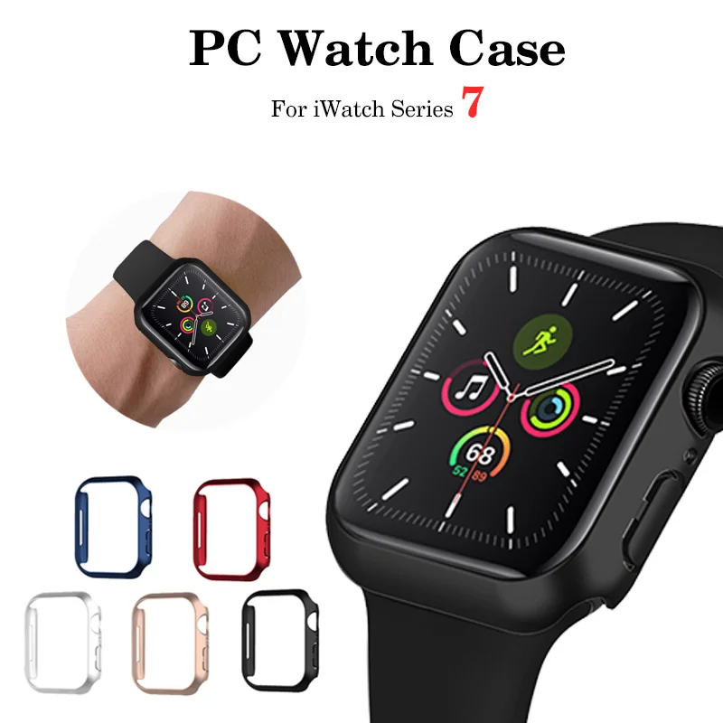 41mm PC Watch Case for Apple Watch 45mm Hard Protective Shell for iWatch 7 Series Replacement Accessories
41mm PC Watch Case for Apple Watch 45mm Hard Protective Shell for iWatch 7 Series Replacement Accessories