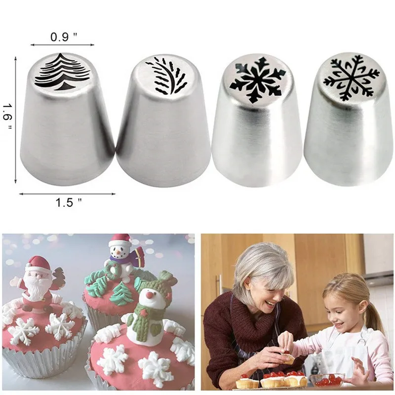 4pcs/lot Russian Tulip Icing Piping Nozzle Cake Decoration Cream Tips Diy Cake Bakeware Tool Cupcake Valentine's Pastry Nozzles
4pcs/lot Russian Tulip Icing Piping Nozzle Cake Decoration Cream Tips Diy Cake Bakeware Tool Cupcake Valentine's Pastry Nozzles