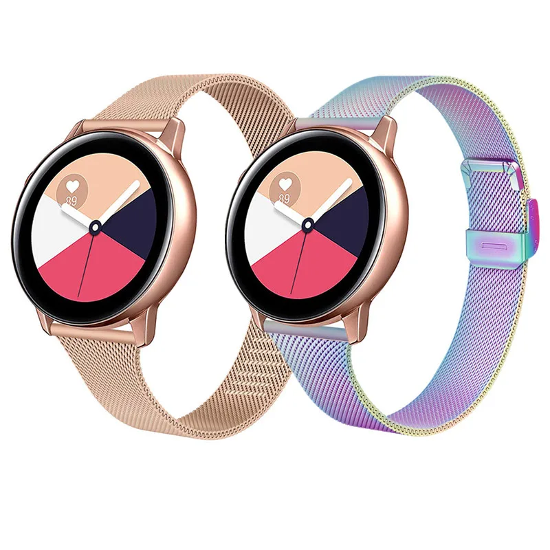 Slim Milanese Strap For Samsung Galaxy Watch 46mm 42mm Active 2 44mm 40mm Stainless Steel Band For Galaxy Watch 3 Amazfit Bip
Slim Milanese Strap For Samsung Galaxy Watch 46mm 42mm Active 2 44mm 40mm Stainless Steel Band For Galaxy Watch 3 Amazfit Bip