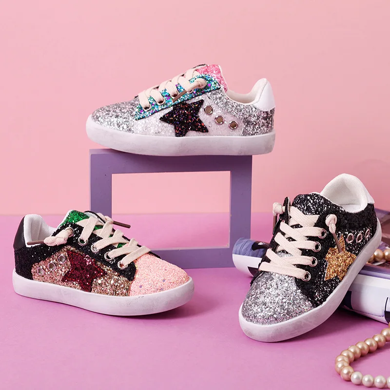 2022 New Children Girls Boys Casual Sequins Board Shoes Fashion Kids Glitter Star Shoes Princess Kids Sneaker XZ19107
2022 New Children Girls Boys Casual Sequins Board Shoes Fashion Kids Glitter Star Shoes Princess Kids Sneaker XZ19107