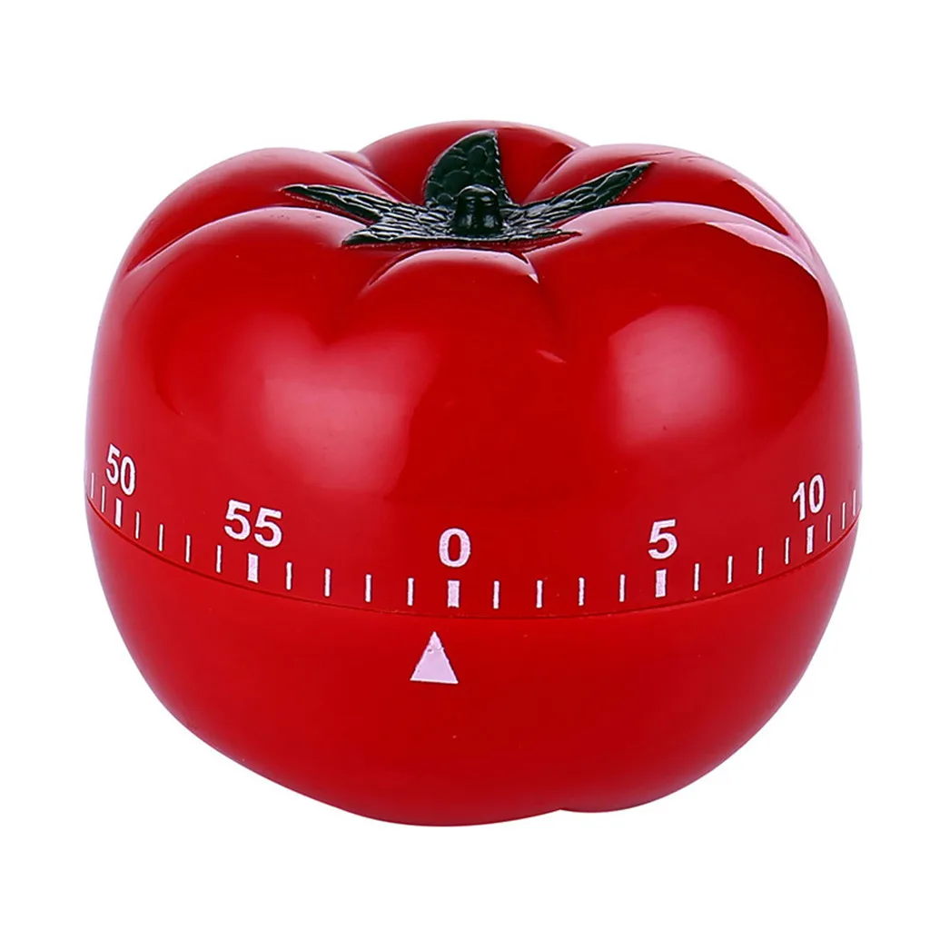 

TOMATO Mechanical Kitchen Timer Game Count Down Counter Alarm Cooking Tool 60 minutes Temporizador hour meter Minuterie timer