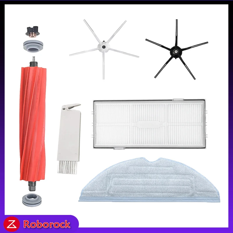 Replacements Main Brush Filter Side Brush Mop Cloth for Xiaomi Roborock T7S T7Plus T7Splus S7 Accessories Mopping Cloth Parts
Replacements Main Brush Filter Side Brush Mop Cloth for Xiaomi Roborock T7S T7Plus T7Splus S7 Accessories Mopping Cloth Parts