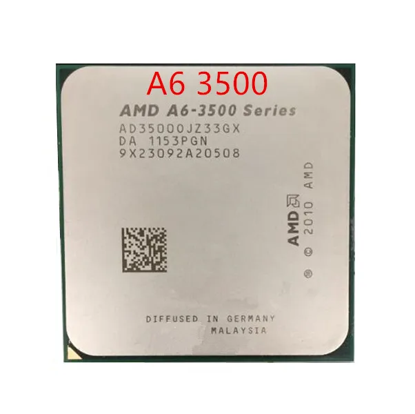 Процессор AMD A4-Series A6 3500 100% рабочий процессор для настольного компьютера |