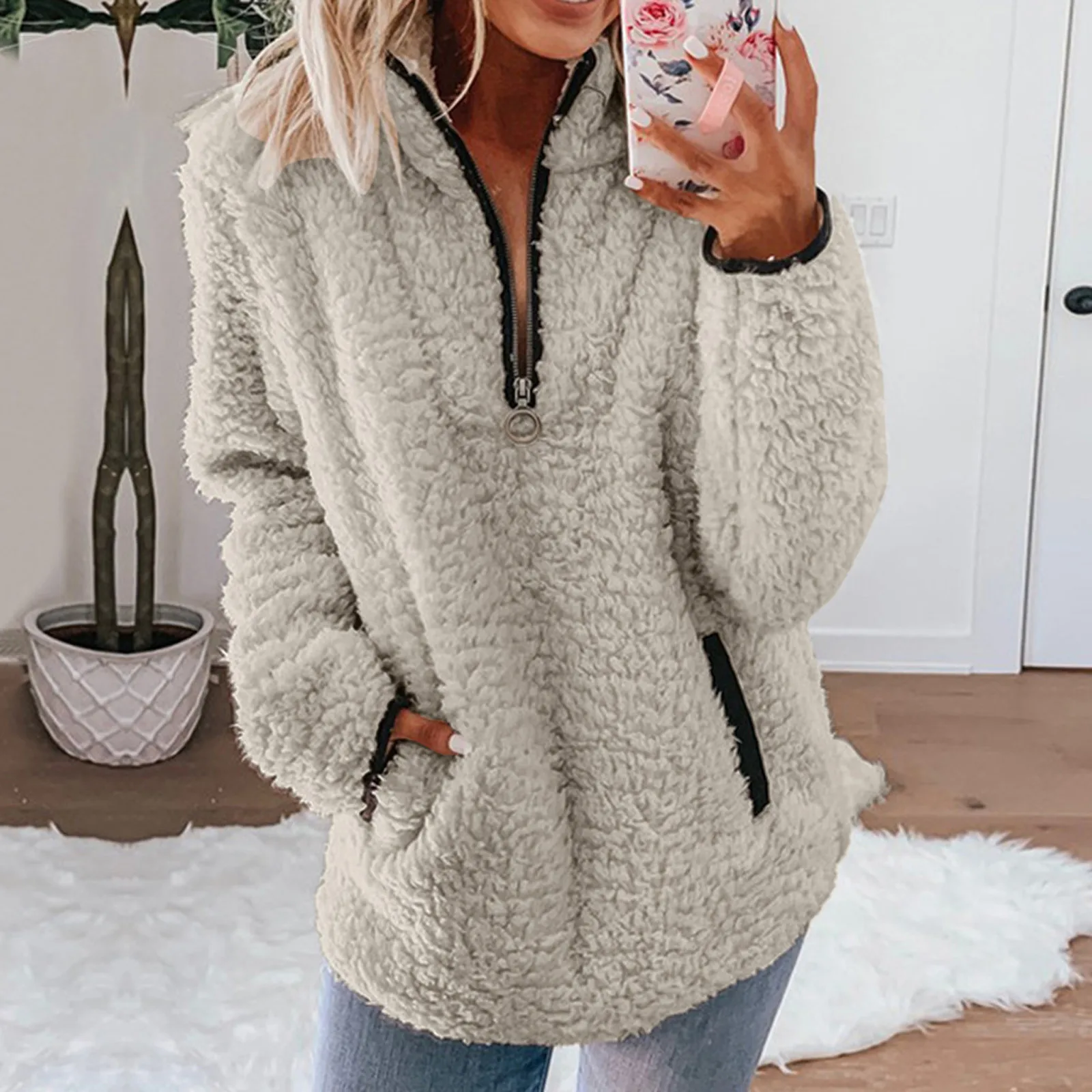 Autumn Winter Hoodies Thick Warm Women Sweatshirt Pullover Harajuku Casual Tops Mujer Long Sleeve Sweatshirt Oversized Hooded 
Autumn Winter Hoodies Thick Warm Women Sweatshirt Pullover Harajuku Casual Tops Mujer Long Sleeve Sweatshirt Oversized Hooded