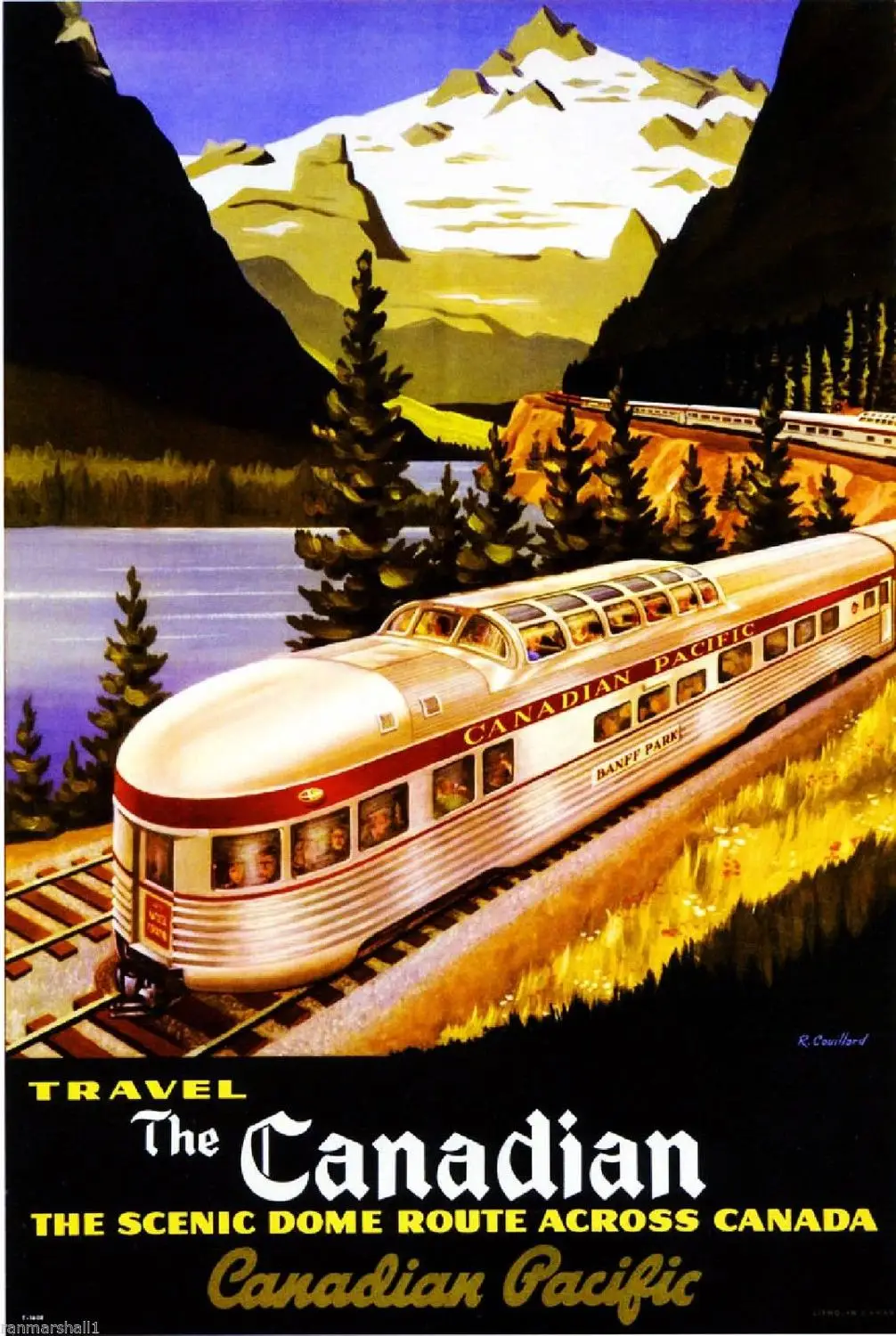 Canadian Pacific Vintage Canada Railroad Train Travel Wall Sticker Silk Poster Art Light Canvas Home Decoration
Canadian Pacific Vintage Canada Railroad Train Travel Wall Sticker Silk Poster Art Light Canvas Home Decoration