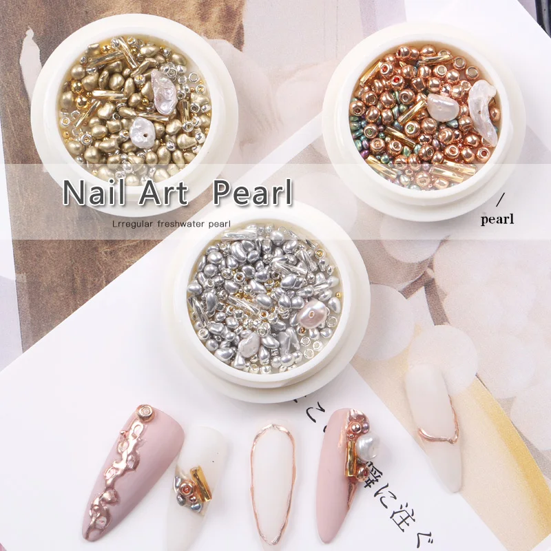 1lot 2020 high quality irregular pearl bead nail art decoration nail art accessories diamond rhinestone for nail art decoration
1lot 2020 high quality irregular pearl bead nail art decoration nail art accessories diamond rhinestone for nail art decoration