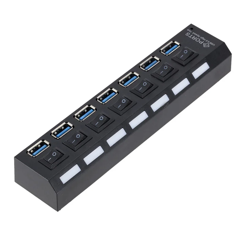 ANPWOO Independent 7-port 3.0hub Hub USB3.0 Hub Super High-speed Transmission Supports Current Protection
ANPWOO Independent 7-port 3.0hub Hub USB3.0 Hub Super High-speed Transmission Supports Current Protection
