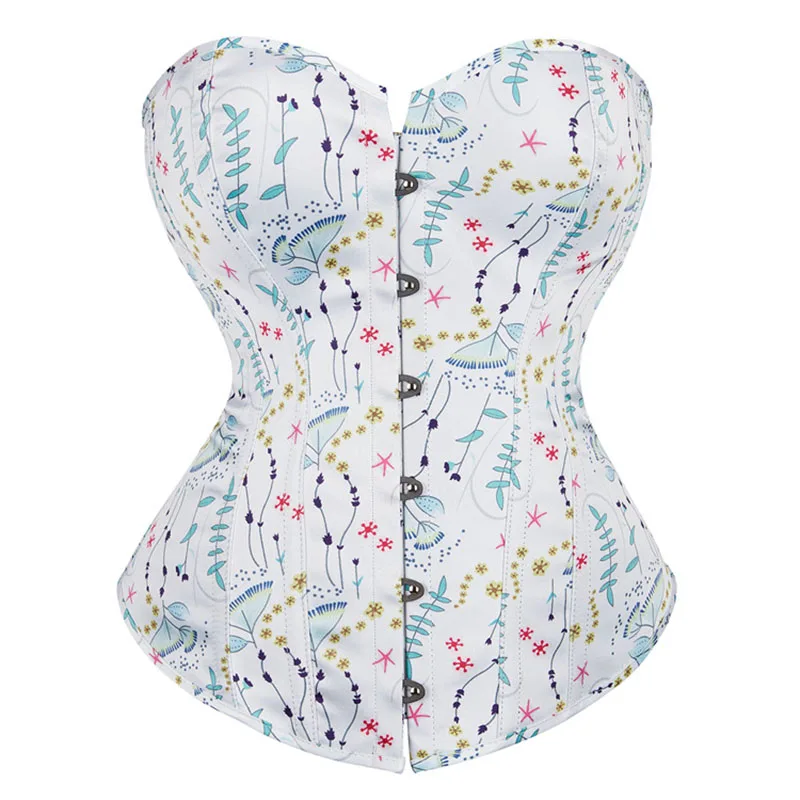 WYS.JL New Woman's Corset Sexy Gothic Corset White Printed Corset Plus Size S-XL
WYS.JL New Woman's Corset Sexy Gothic Corset White Printed Corset Plus Size S-XL