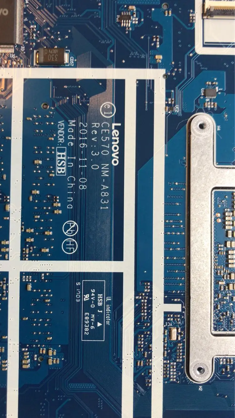 KEFU For CPU. I7 7500U Gtx950m 2G EC570 mm-a831 Motherboard Lenovo ThinkPad E570 E570c Notebook PC Board 100% Test OK
KEFU For CPU. I7 7500U Gtx950m 2G EC570 mm-a831 Motherboard Lenovo ThinkPad E570 E570c Notebook PC Board 100% Test OK