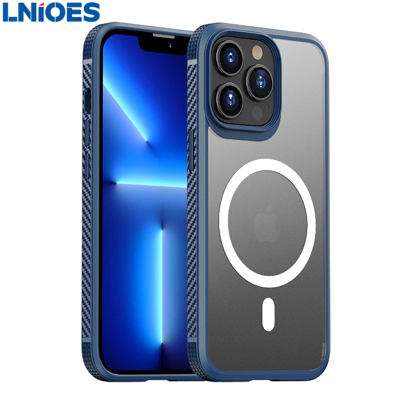LNIOES для iPhone 13 Pro Магнитный чехол 13 Супер магнитный матовый прозрачный чехол с беспроводным зарядным устройством для iPhone 13 Pro MAX
LNIOES для iPhone 13 Pro Магнитный чехол 13 Супер магнитный матовый прозрачный чехол с беспроводным зарядным устройством для iPhone 13 Pro MAX