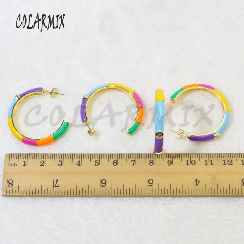 5 pairs Rainbow earrings ,Enamel stud earrings.enamel rainbow colors earrings accessories for women fashion jewels 50053
5 pairs Rainbow earrings ,Enamel stud earrings.enamel rainbow colors earrings accessories for women fashion jewels 50053