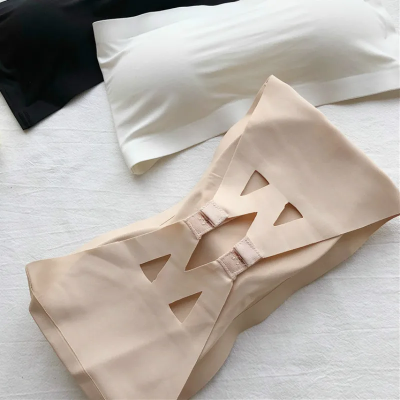 One-piece Seamless Tube Top Ladies New Invisible Close-fitting Strapless Bra Tube Top Breathable Breast Wrap Underwear
One-piece Seamless Tube Top Ladies New Invisible Close-fitting Strapless Bra Tube Top Breathable Breast Wrap Underwear