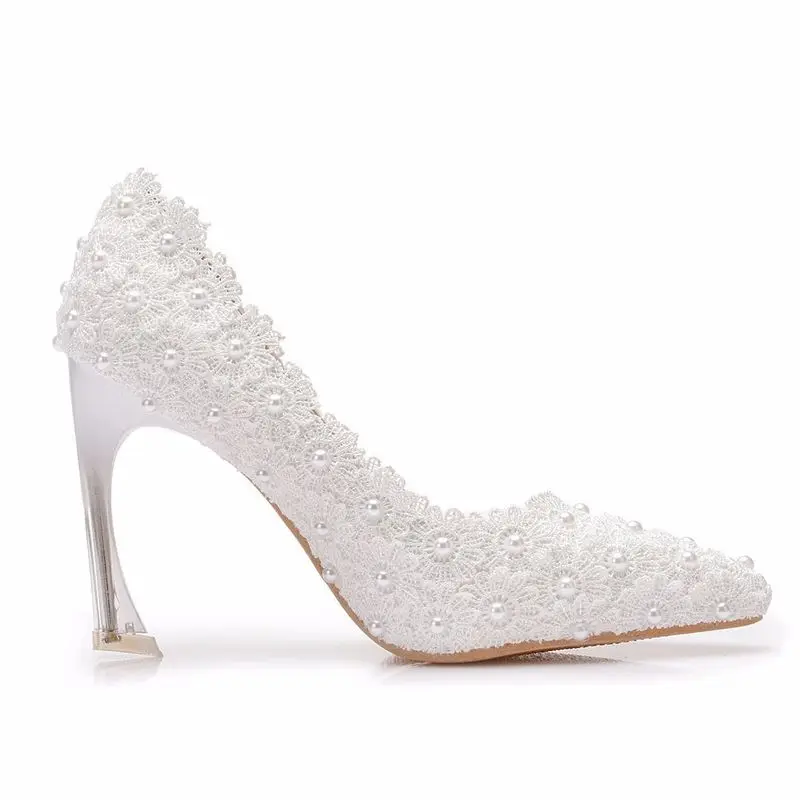 Women Pumps Fashion Classic Lace Pointed Toe Thin Heels 9.5CM Sexy High Heels Shoes Women's Wedding Shoes Party
Women Pumps Fashion Classic Lace Pointed Toe Thin Heels 9.5CM Sexy High Heels Shoes Women's Wedding Shoes Party