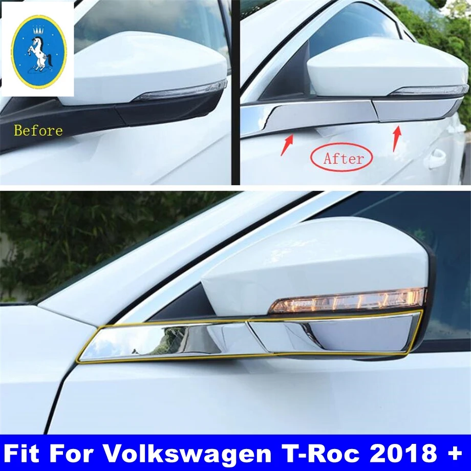 Below Side Door Rearview Mirror Strip Cover Trim Chrome Exterior Fit For Volkswagen T-Roc T Roc 2018 - 2020 Auto Accessories
Below Side Door Rearview Mirror Strip Cover Trim Chrome Exterior Fit For Volkswagen T-Roc T Roc 2018 - 2020 Auto Accessories