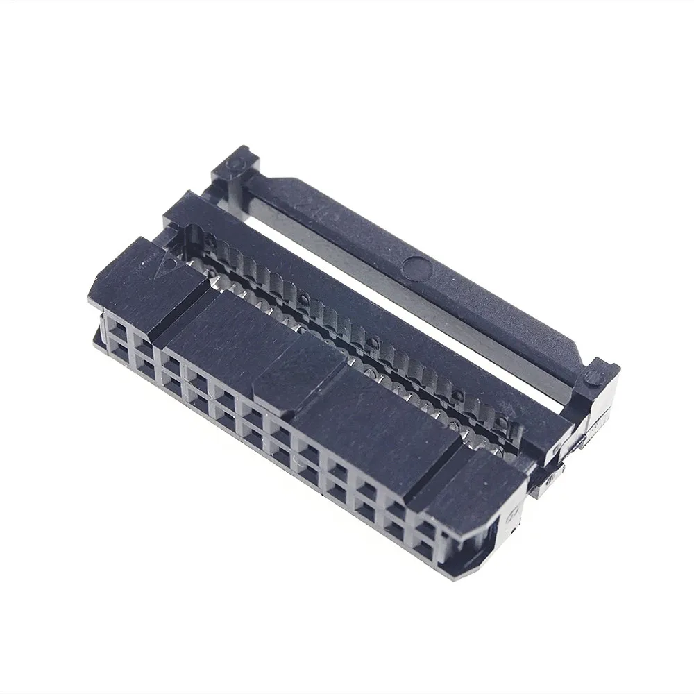 100 Pcs 0.100" 2.54mm 24 Pin Dual Row IDC Connector 2 Rows 24 position Rectangular Female Socket Receptacle Ribbon Cable FC-24
100 Pcs 0.100" 2.54mm 24 Pin Dual Row IDC Connector 2 Rows 24 position Rectangular Female Socket Receptacle Ribbon Cable FC-24