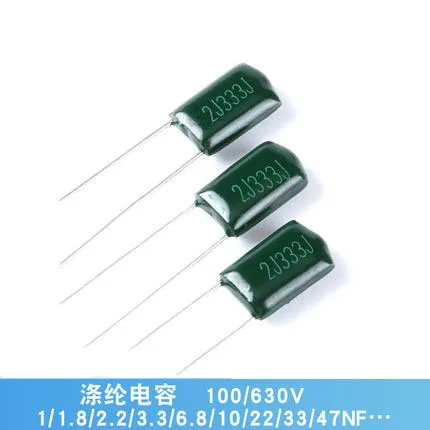 50pcs Polyester film capacitor 100V 1nF 1.5nF 2.2nF 100nF 2A471J 2A102J 2A152J 2A222J 2A392J 2A332J 2A472J 2A103J 2A473J 2A104J
50pcs Polyester film capacitor 100V 1nF 1.5nF 2.2nF 100nF 2A471J 2A102J 2A152J 2A222J 2A392J 2A332J 2A472J 2A103J 2A473J 2A104J