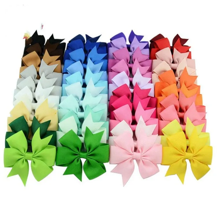 High Quality Grosgrain Ribbon Hair Bow Tie WITH/WITHOUT Clip Kids Hairpin Headwear Bowknot Accessories
High Quality Grosgrain Ribbon Hair Bow Tie WITH/WITHOUT Clip Kids Hairpin Headwear Bowknot Accessories
