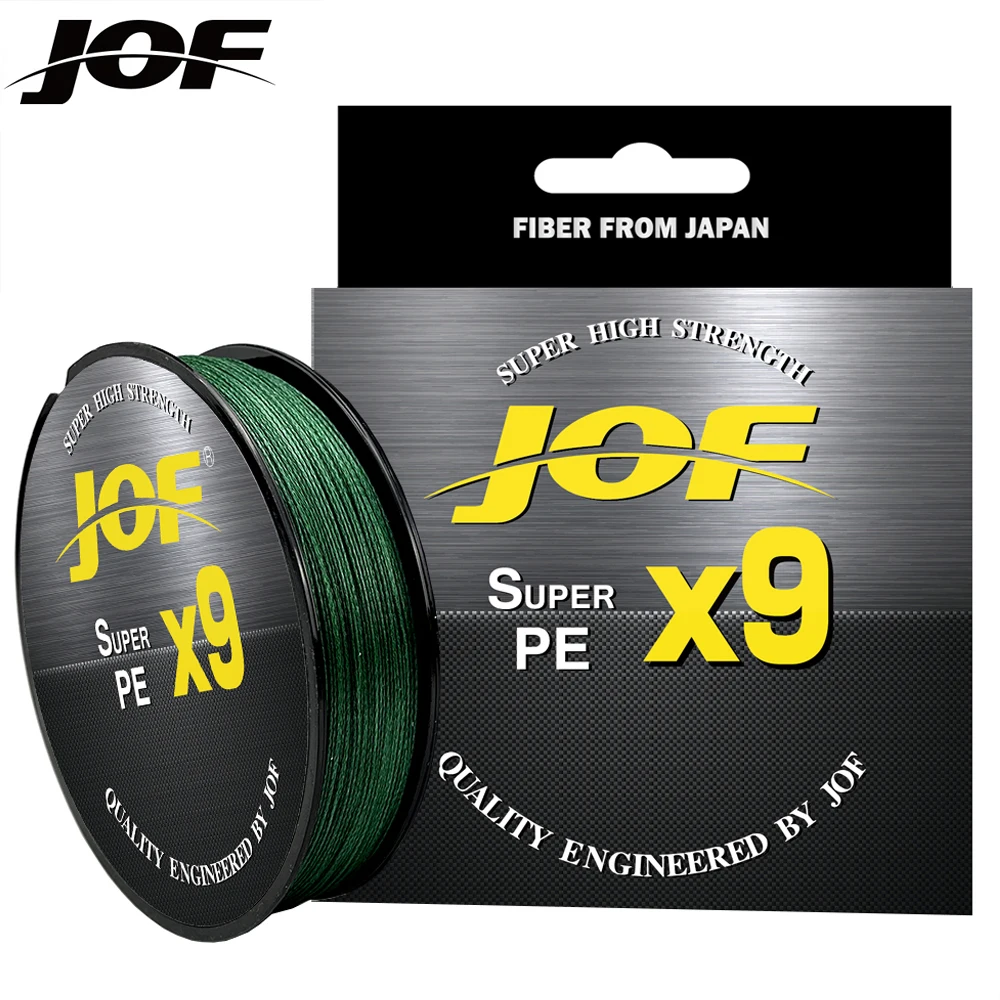 JOF Bait Line 100m 300m 20-80lb X9 Braided Fiber Pilot Bait Line Fly Fishing Line Main Line
JOF Bait Line 100m 300m 20-80lb X9 Braided Fiber Pilot Bait Line Fly Fishing Line Main Line