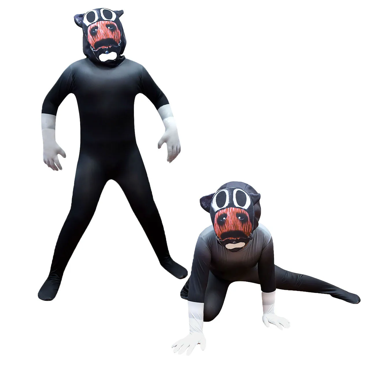 Kids Anime Cartoon Horrifying Animals Cat Halloween Cosplay Costumes Girls Boys Trick or Treat Party Dress Up Jumpsuit Mask
Kids Anime Cartoon Horrifying Animals Cat Halloween Cosplay Costumes Girls Boys Trick or Treat Party Dress Up Jumpsuit Mask
