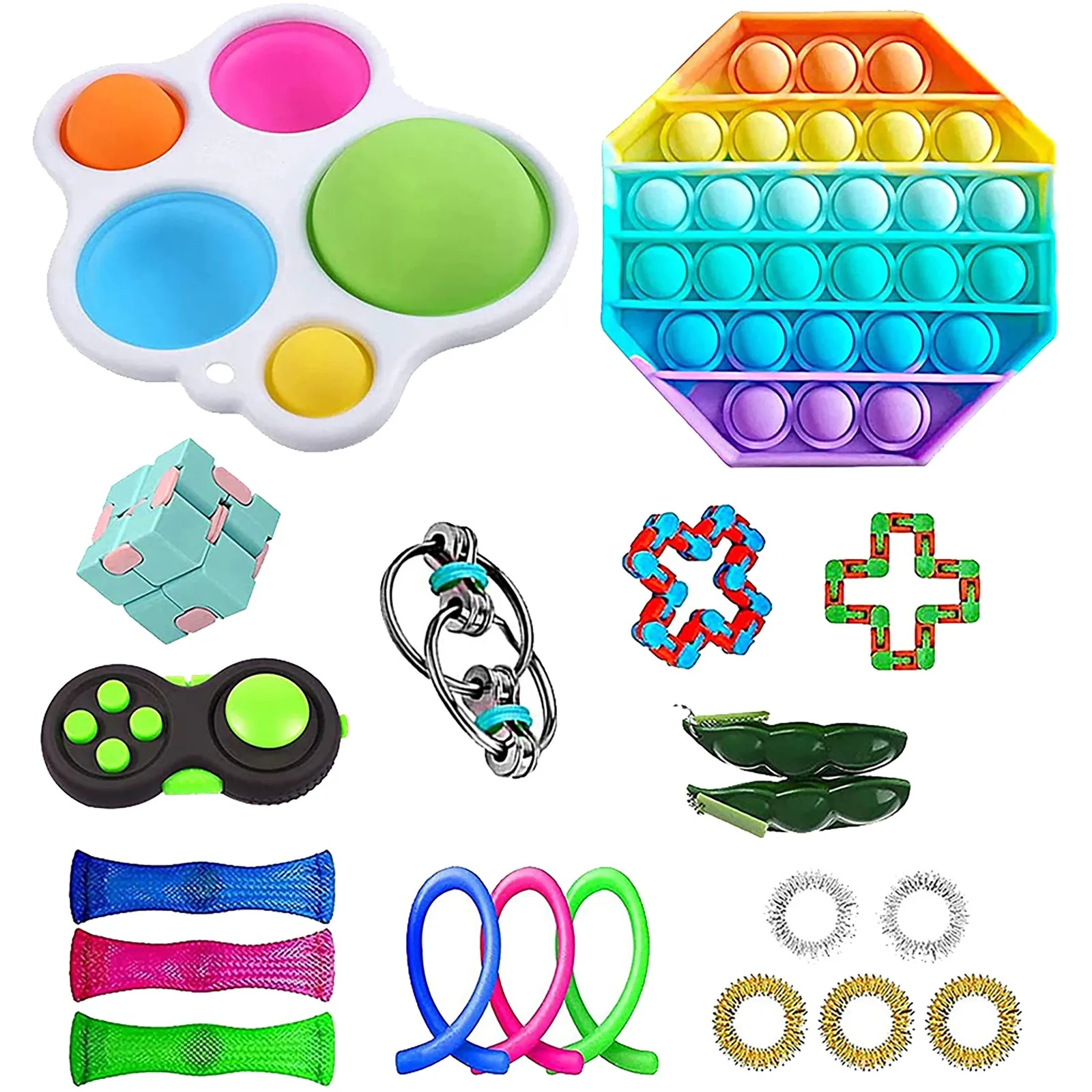 Sensory Toy for Autism Squishy Stress Reliever Sensory Toys With Push Bubble For Children Adults Stress Reliever Fidget Toy Gift
Sensory Toy for Autism Squishy Stress Reliever Sensory Toys With Push Bubble For Children Adults Stress Reliever Fidget Toy Gift