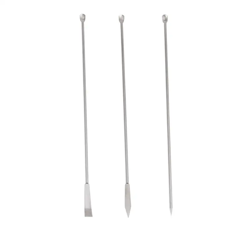 3pcs Stainless Steel Reagent Spoon Premiun Micro Experiment Laboratory Sampling Spoon
3pcs Stainless Steel Reagent Spoon Premiun Micro Experiment Laboratory Sampling Spoon