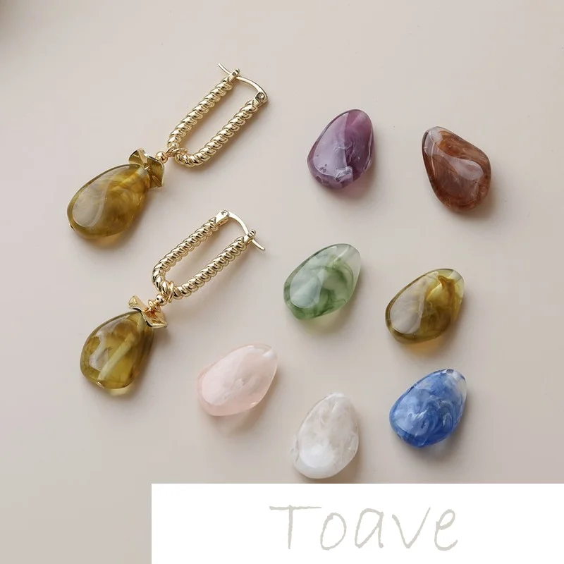 Resin straight hole retro irregular water drop blooming effect resin beads diy beaded hand-made material accessories
Resin straight hole retro irregular water drop blooming effect resin beads diy beaded hand-made material accessories