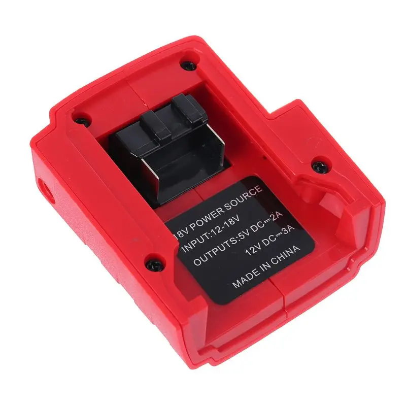 DC 12V USB Ports Battery Charger Adapter Power Source for milwaukee 49-24-2371 M18 Battery U4LB
DC 12V USB Ports Battery Charger Adapter Power Source for milwaukee 49-24-2371 M18 Battery U4LB