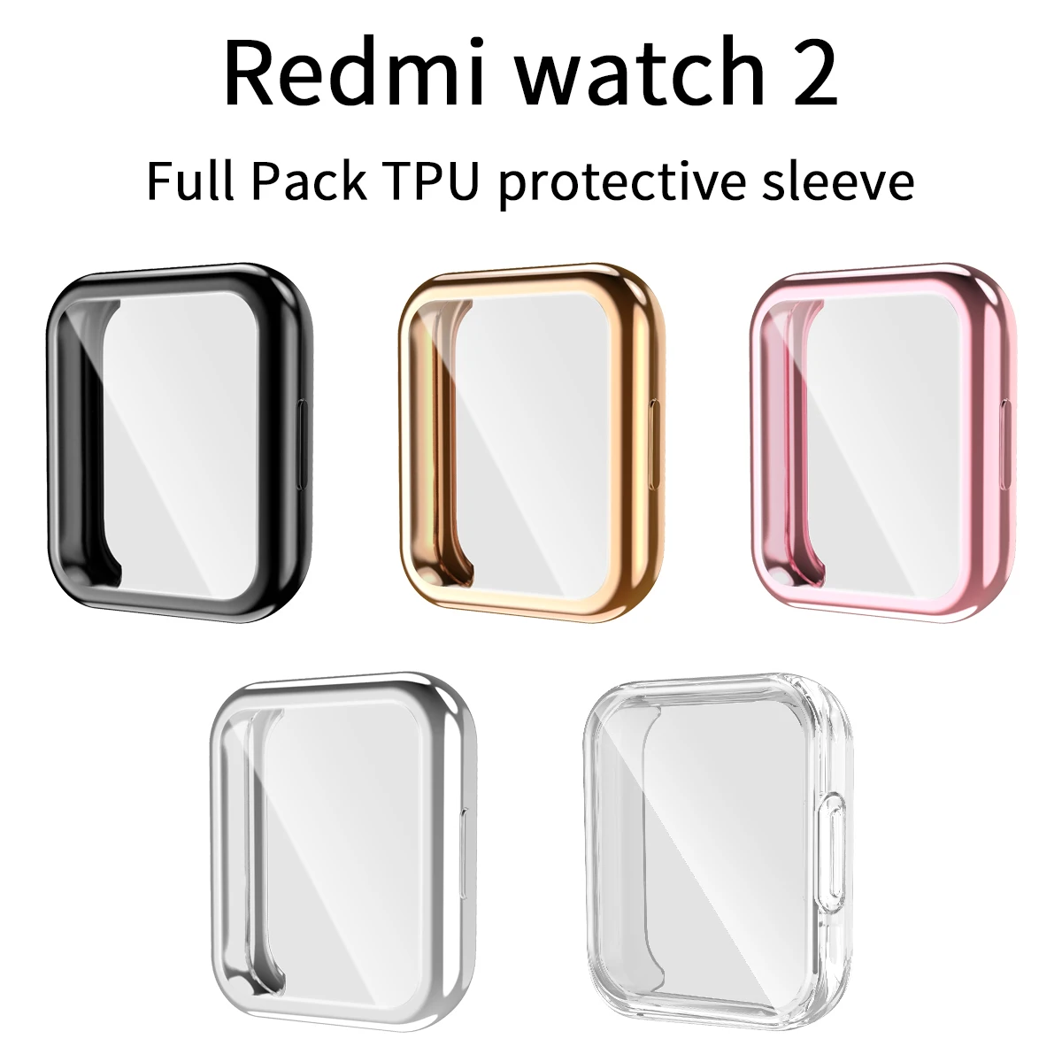 Мягкий защитный чехол для экрана из ТПУ для Realme Watch 2, цветной полноразмерный защитный чехол для Xiaomi Redmi Watch2, защитный чехол-бампер
Мягкий защитный чехол для экрана из ТПУ для Realme Watch 2, цветной полноразмерный защитный чехол для Xiaomi Redmi Watch2, защитный чехол-бампер