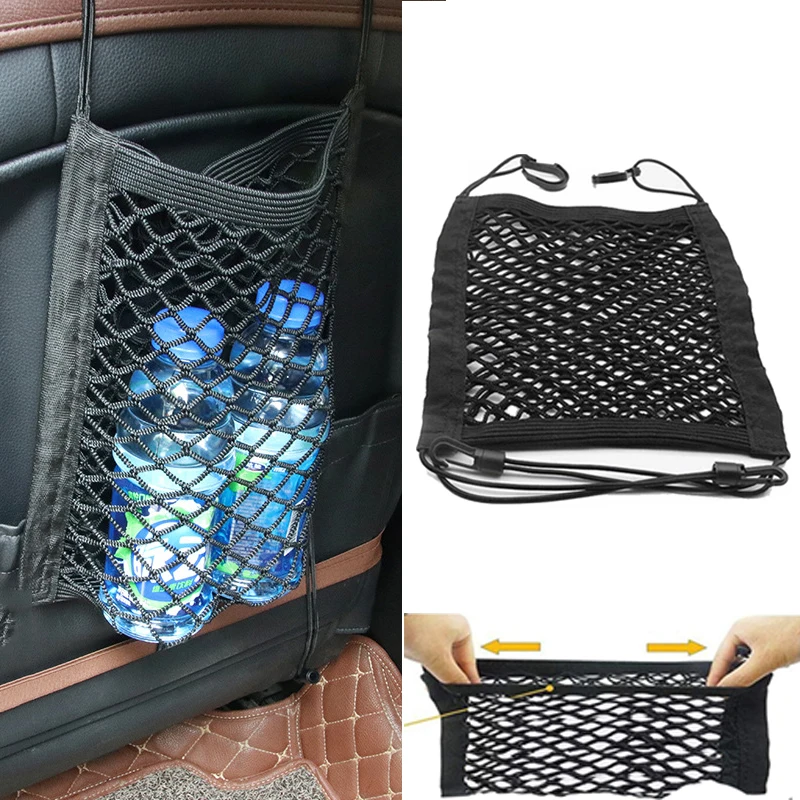 Car Net Bag Stretchable Elastic Mesh Bag Back Seat Storage Net Barrier Auto Interior Organizer Bag
Car Net Bag Stretchable Elastic Mesh Bag Back Seat Storage Net Barrier Auto Interior Organizer Bag