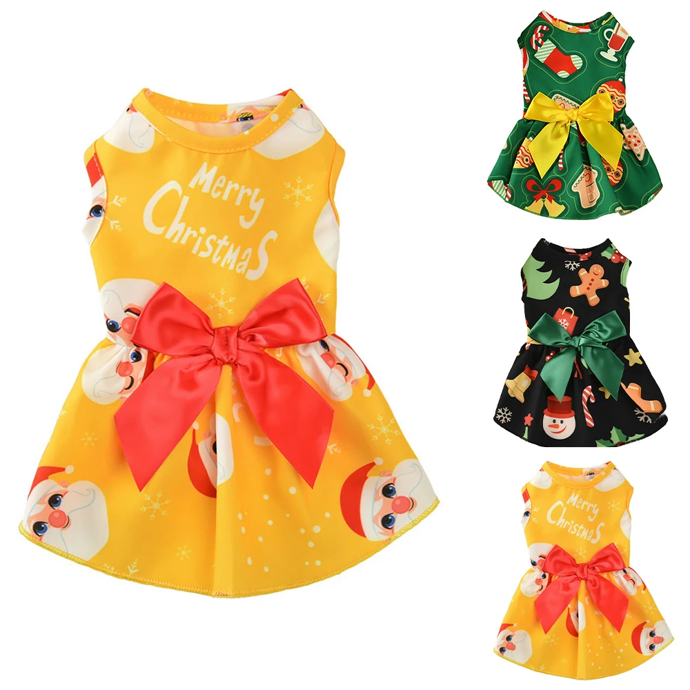 Dogs Princess Dress Pet Clothing Dogs Bowknot for Dog Clothes Christmas Bubble Dresses Costume Skirt for French Bulldog Pet Girl
Dogs Princess Dress Pet Clothing Dogs Bowknot for Dog Clothes Christmas Bubble Dresses Costume Skirt for French Bulldog Pet Girl