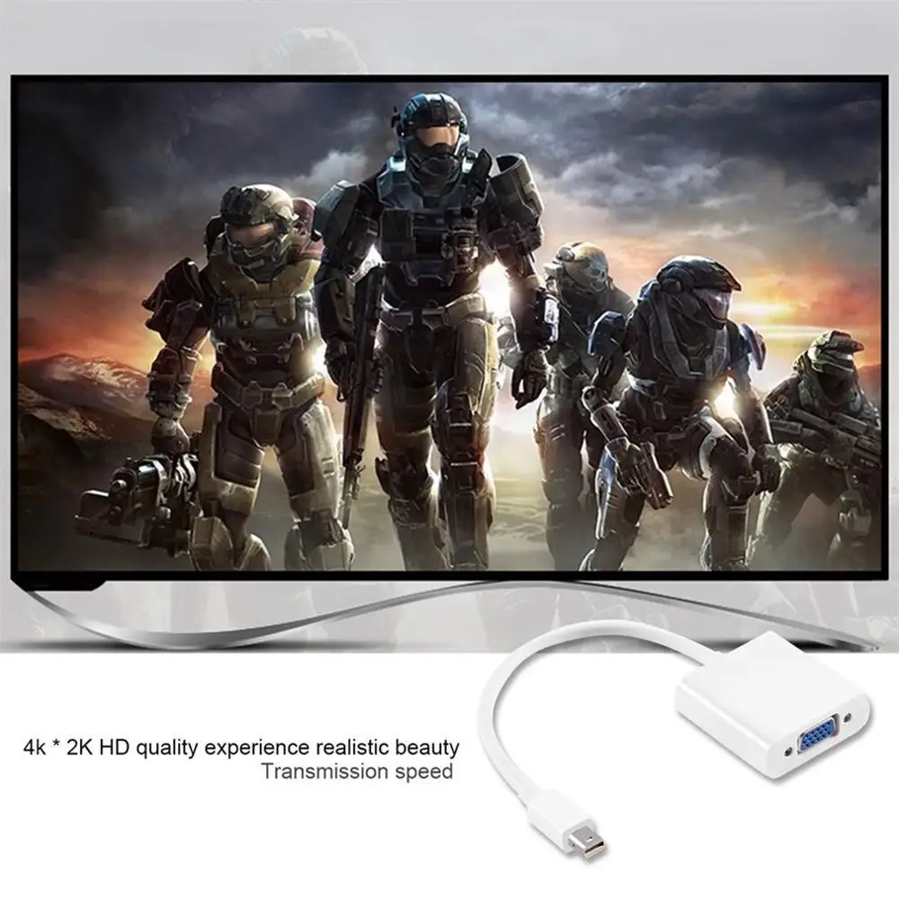 1 шт. мини дисплей порт дисплея DP к VGA адаптер кабель для Apple MacBook Air Для iMac Mac