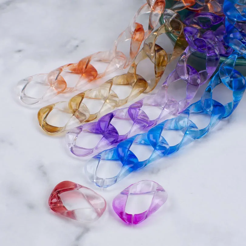 Patchwork Fish Bone Resin Chain Bag Strap Acrylic Two-color gradiend Belts DIY Purse Replacement Shoulder Handle Bag Accessories
Patchwork Fish Bone Resin Chain Bag Strap Acrylic Two-color gradiend Belts DIY Purse Replacement Shoulder Handle Bag Accessories