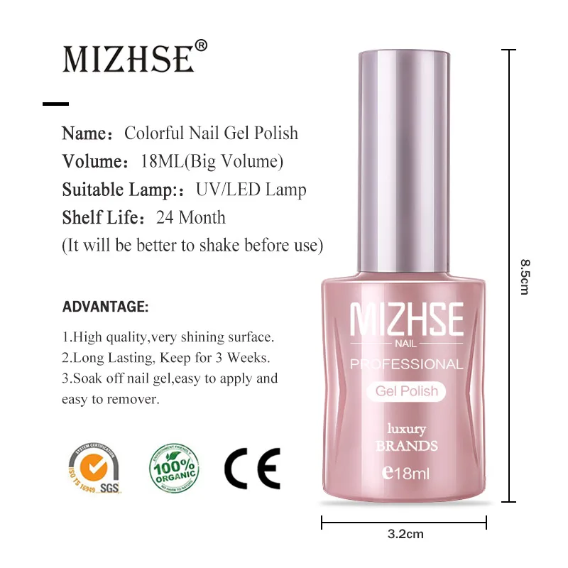 MIZHSE Manicure Set Gel Nail Polish Hybrid Varnishes Semi Permanent Nail Polish Vernis UV Rose Pink Color All For Manicured
MIZHSE Manicure Set Gel Nail Polish Hybrid Varnishes Semi Permanent Nail Polish Vernis UV Rose Pink Color All For Manicured