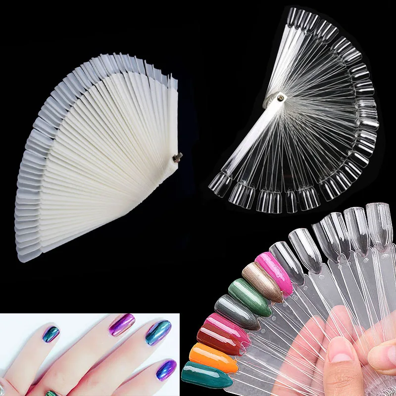 Hot Nail Art Tips Fan Natural False Tools Display Board Polish Manicure Fans Shape Gel Polish Color Practice Show Tools EY669
Hot Nail Art Tips Fan Natural False Tools Display Board Polish Manicure Fans Shape Gel Polish Color Practice Show Tools EY669