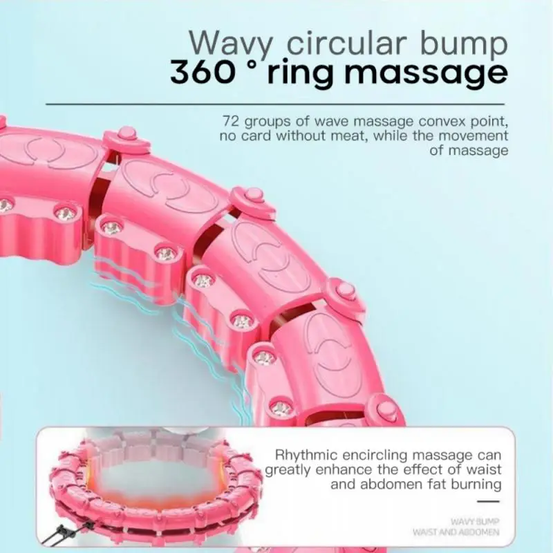 1PC Pink Sport Hoop Yoga Home Fitness Smart Sport Hoops Circle Adjustable Waist Training Ring Belly Trainer Dropshipping
1PC Pink Sport Hoop Yoga Home Fitness Smart Sport Hoops Circle Adjustable Waist Training Ring Belly Trainer Dropshipping