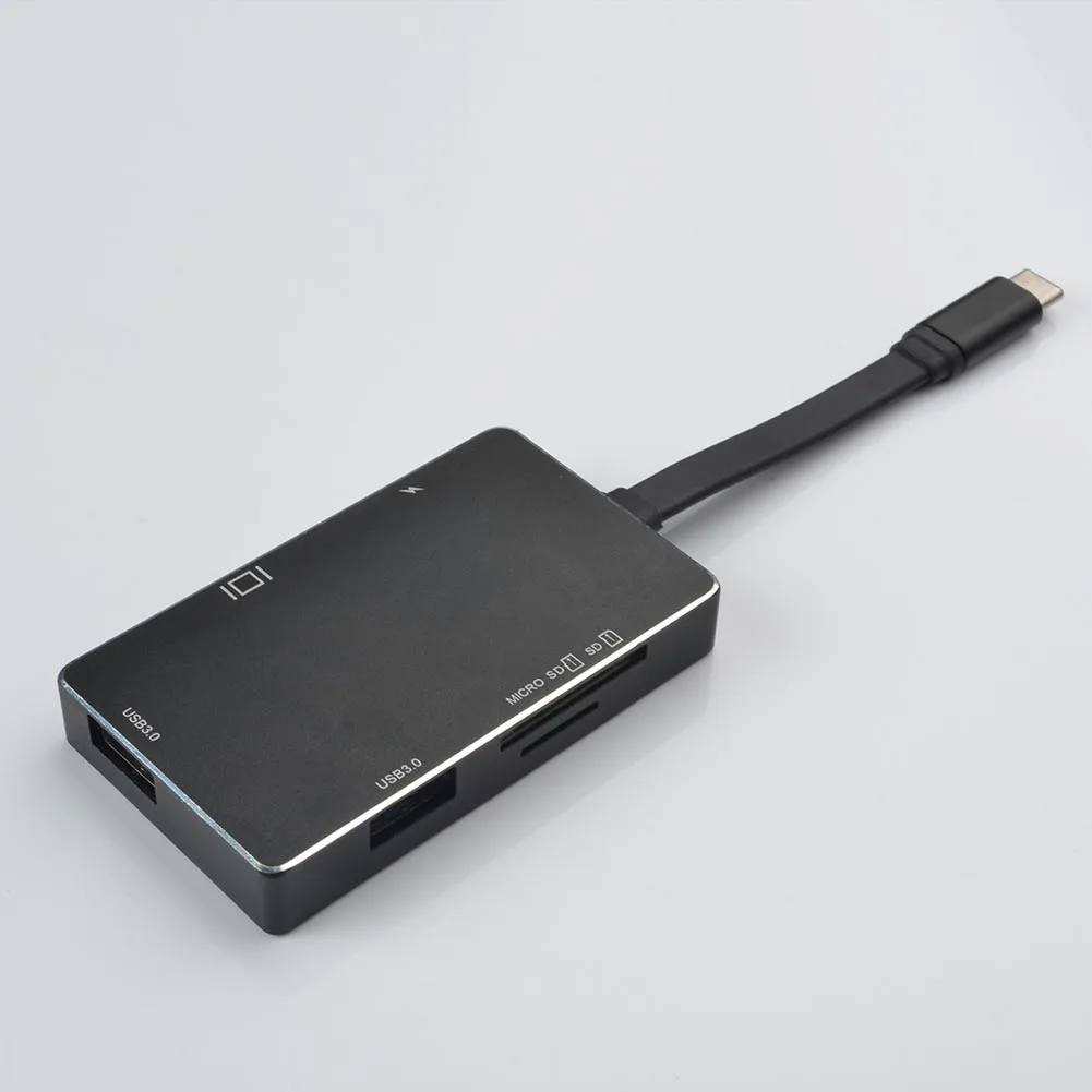 USB C Hub 5 in 1 Type C Dongle to USB 3.0 65W PD 4K HDMI-Compatible Adapter Household Computer Accessories for Laptop PC
USB C Hub 5 in 1 Type C Dongle to USB 3.0 65W PD 4K HDMI-Compatible Adapter Household Computer Accessories for Laptop PC