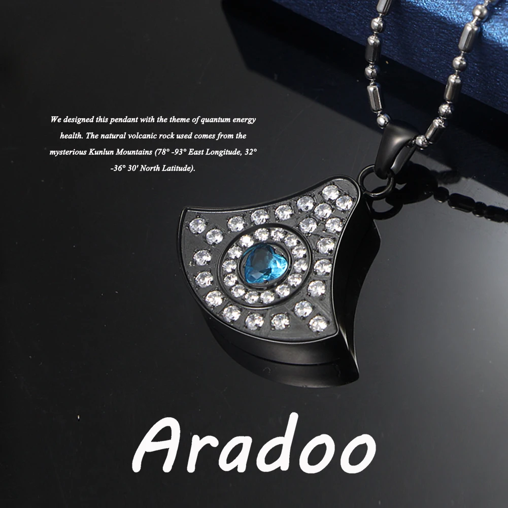 ARADOO Energy Jewelry Health Necklace Volcanic Stone Necklace Holiday Gift Radiation Necklace Pendant Necklace Slimming Necklace
ARADOO Energy Jewelry Health Necklace Volcanic Stone Necklace Holiday Gift Radiation Necklace Pendant Necklace Slimming Necklace