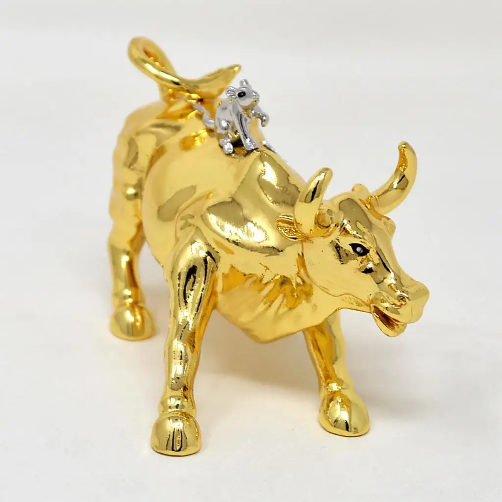 Feng Shui Perfect Partnerships To Attract Big Wealth Rat - Ox Wealth Enhancer Statue for Home Decor W4346
Feng Shui Perfect Partnerships To Attract Big Wealth Rat - Ox Wealth Enhancer Statue for Home Decor W4346