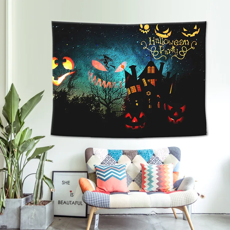 Halloween Series Digital Printing Tapestry Tablecloth Wall Blanket Halloween Home Decoration
Halloween Series Digital Printing Tapestry Tablecloth Wall Blanket Halloween Home Decoration