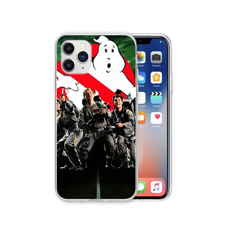 Ghostbusters Transparent Mobile Phone Cover Case For IPhone 12 11 Pro Max Xs X Xr 7 8 6 6s Plus 5 5s Se 2020 
Ghostbusters Transparent Mobile Phone Cover Case For IPhone 12 11 Pro Max Xs X Xr 7 8 6 6s Plus 5 5s Se 2020