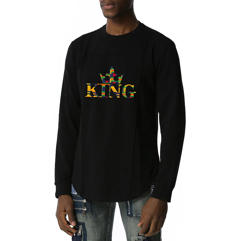 Mens Long Sleeve African T-shirts Hipster Harajuku Streetwear African Clothes Men African Dashiki Print T Shirt Men Camisetas
Mens Long Sleeve African T-shirts Hipster Harajuku Streetwear African Clothes Men African Dashiki Print T Shirt Men Camisetas